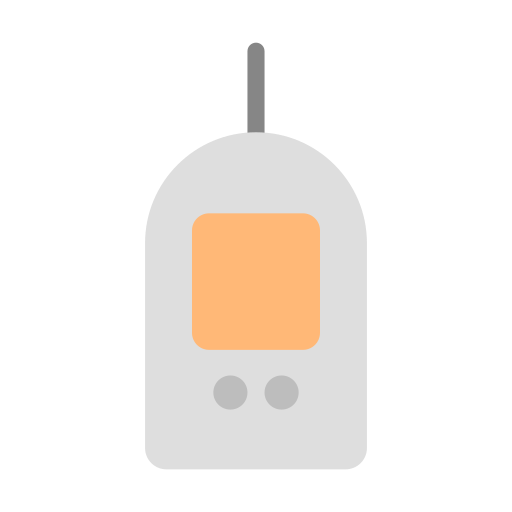 휴대용 무전기 Generic Flat icon