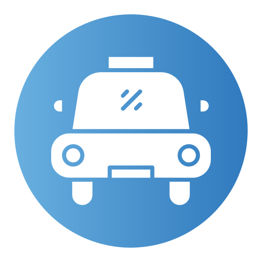 taxi Generic Flat Gradient icono