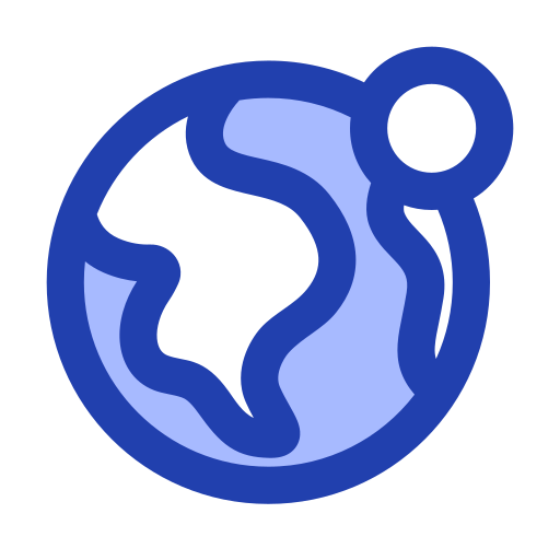 地球の周期 Generic Blue icon