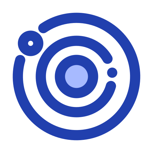 Solar system Generic Blue icon