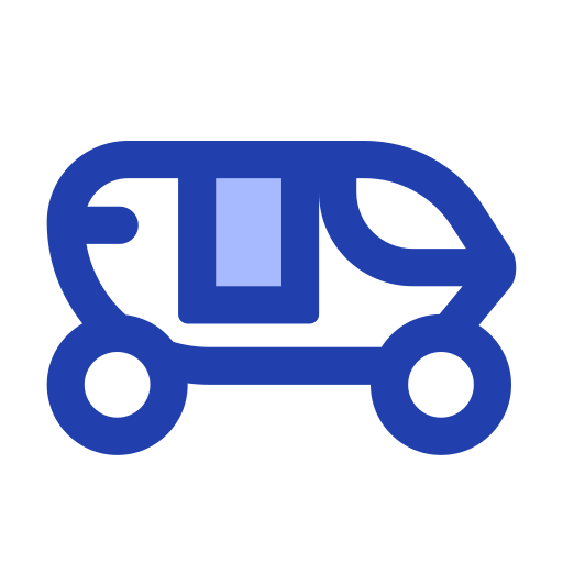 Space car Generic Blue icon