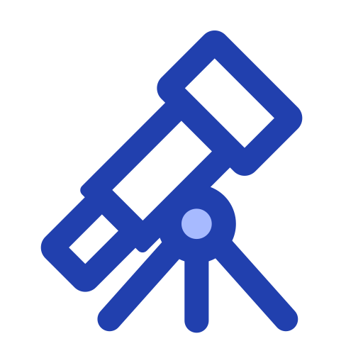 Telescope Generic Blue icon