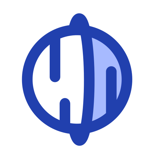 uranus Generic Blue icoon