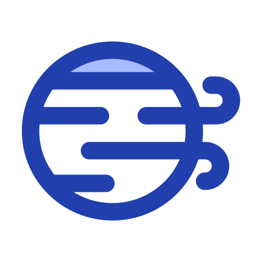 wind Generic Blue icon