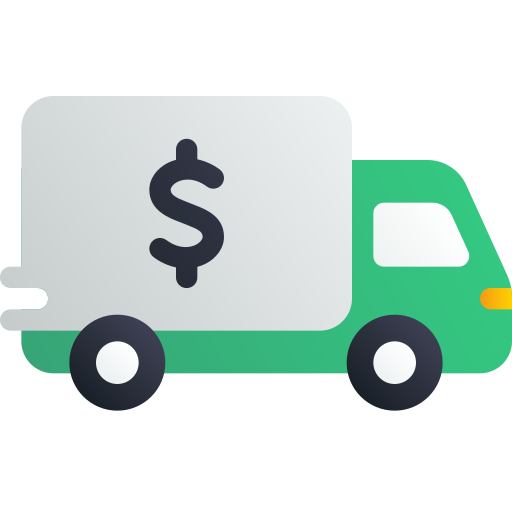 Shipping cost Generic Flat Gradient icon