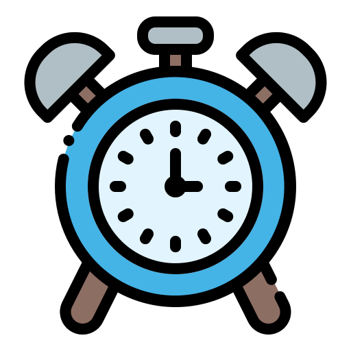 wecker Generic Outline Color icon