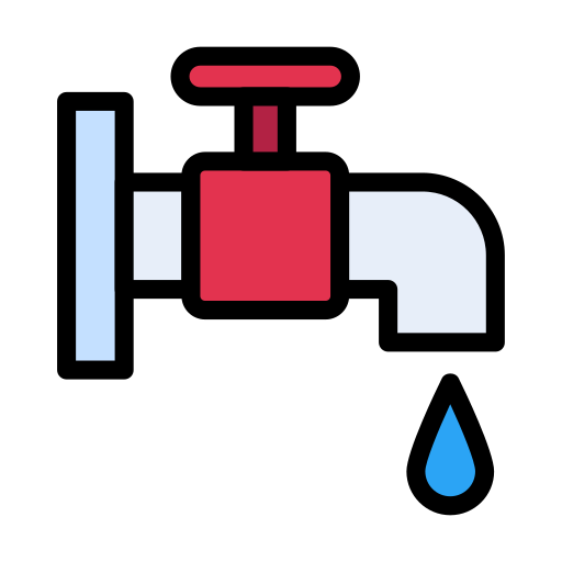 grifo de agua Vector Stall Lineal Color icono