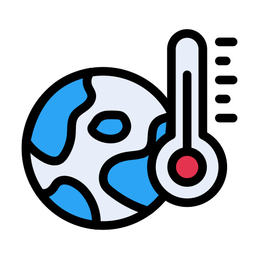Temperature Vector Stall Lineal Color icon