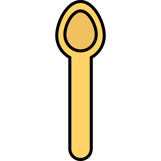 cuchara Generic Outline Color icono