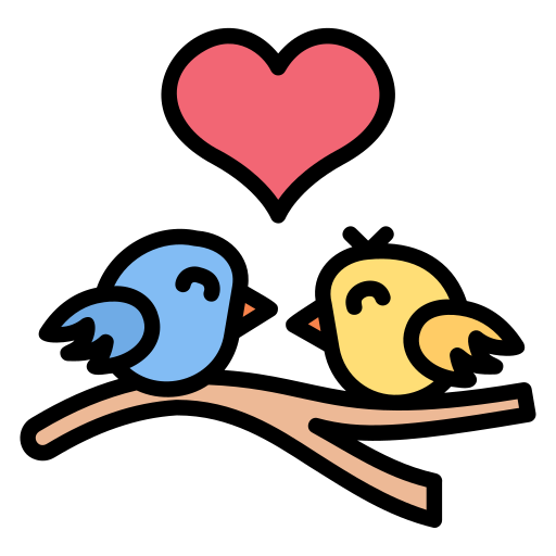Bird Generic Outline Color icon
