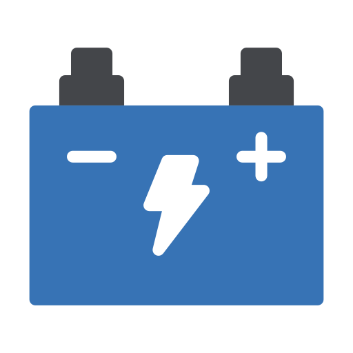 Ładowanie baterii Generic Blue ikona