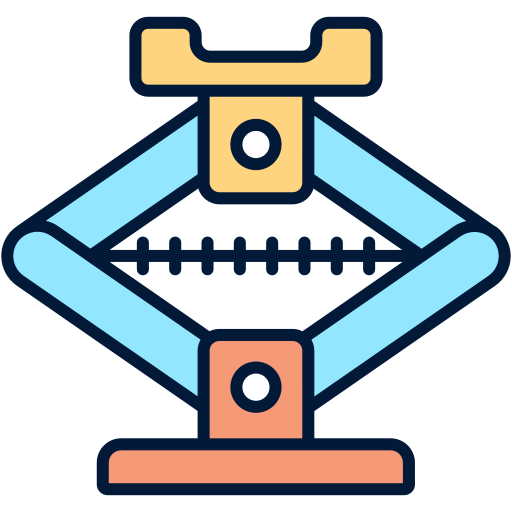 wagenheber Generic Outline Color icon