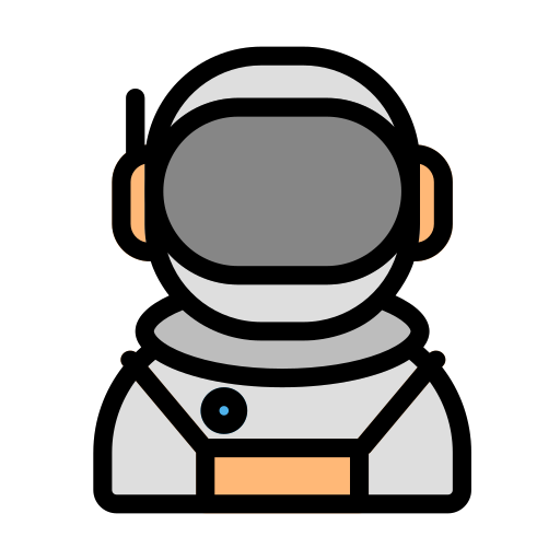 astronaute Generic Outline Color Icône