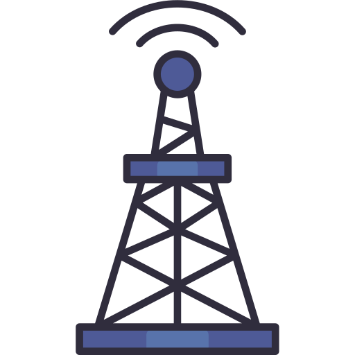 antena Generic Outline Color ikona