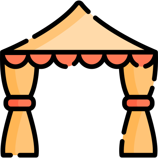 Свадебная арка Special Lineal color иконка