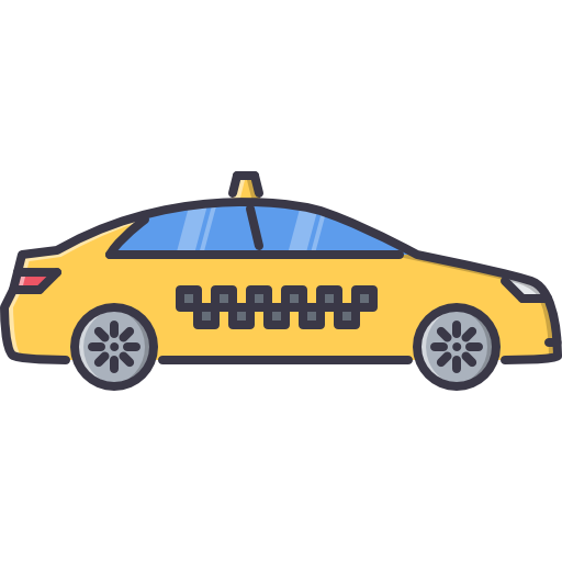 택시 Coloring Color icon
