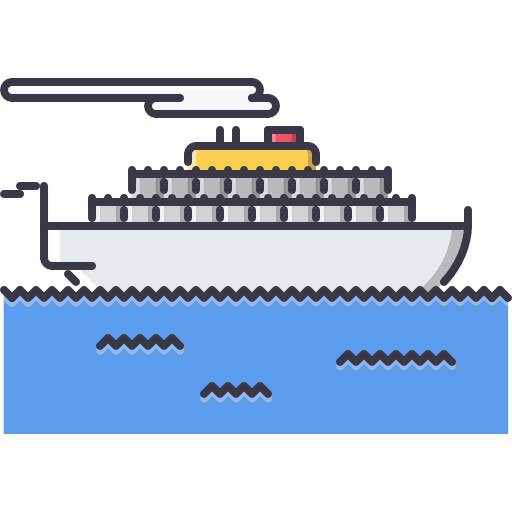 Ship Coloring Color icon