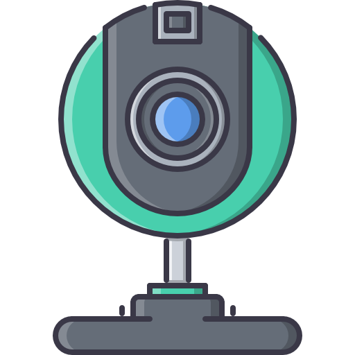 webcam Coloring Color icon