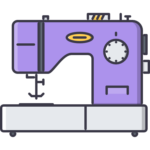 máquina de coser Coloring Color icono