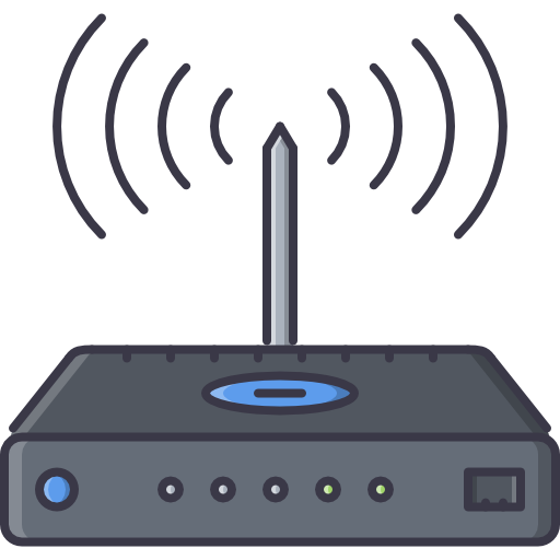 Router Coloring Color icon