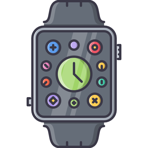 reloj inteligente Coloring Color icono