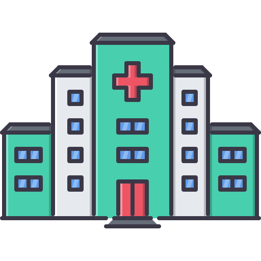 Hospital Coloring Color icon