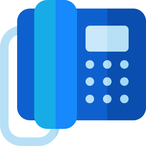 電話 Basic Rounded Flat icon