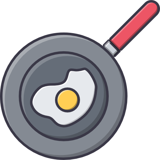 目玉焼き Coloring Color icon