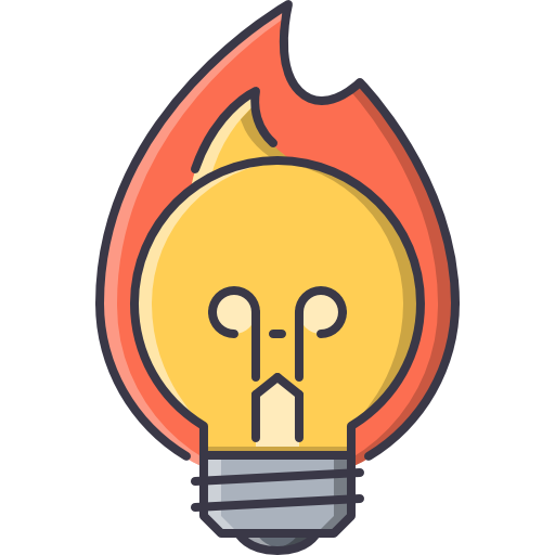 Bulb Coloring Color icon