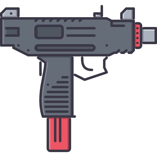 pistolet Coloring Color ikona