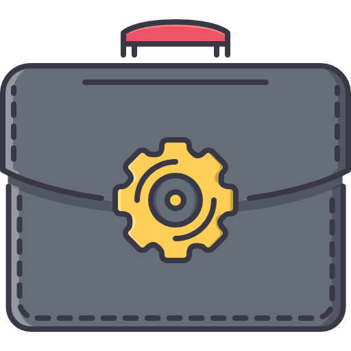Briefcase Coloring Color icon