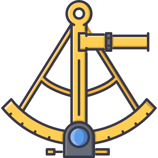 Sextant Coloring Color icon