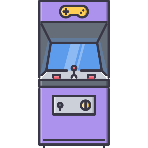 arcade-maschine Coloring Color icon