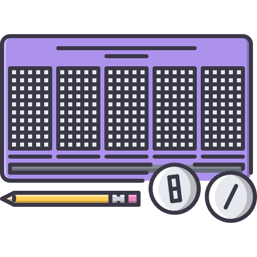 Lottery Coloring Color icon