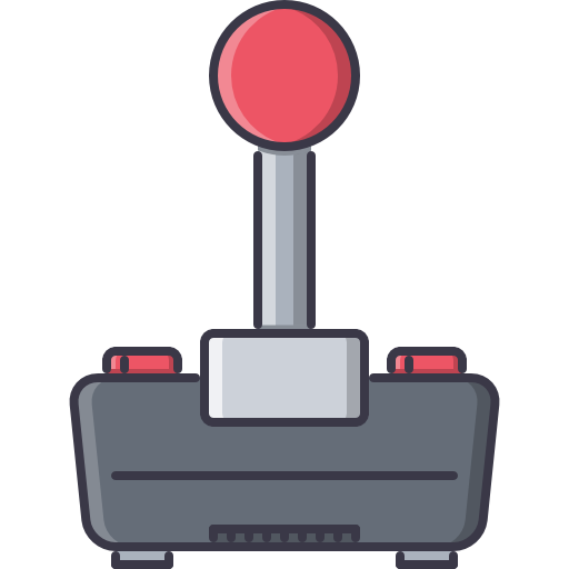 palanca de mando Coloring Color icono