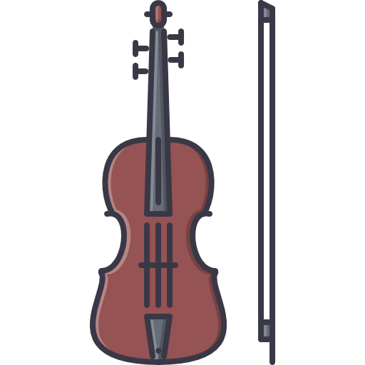 violino Coloring Color icona