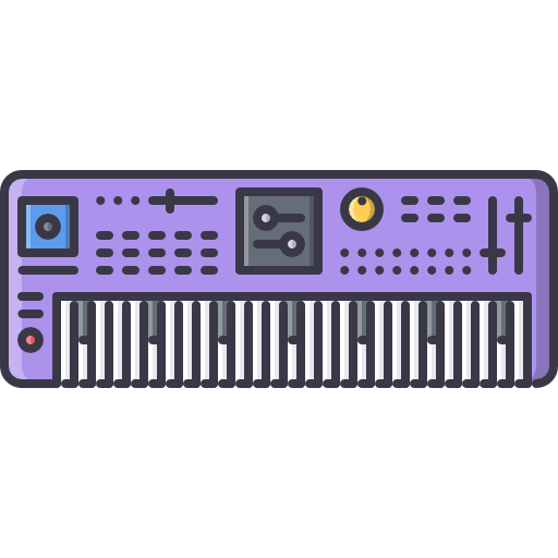 sintetizador Coloring Color icono