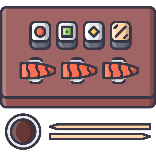 Sushi Coloring Color icon