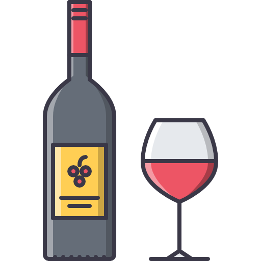 Wine Coloring Color icon
