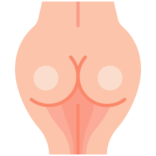 Butt Generic Flat icon
