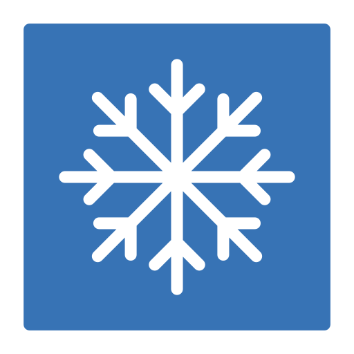 copo de nieve Generic Blue icono