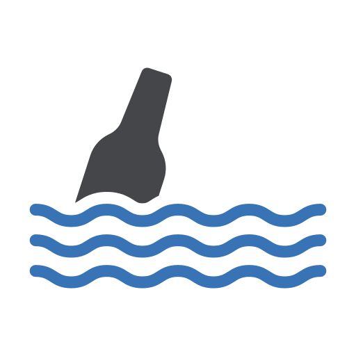 zanieczyszczenie wody Generic Blue ikona