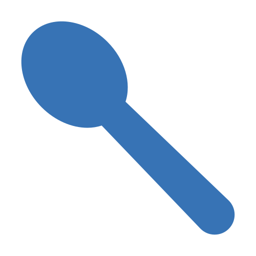 cuchara de bebe Generic Blue icono