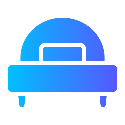 Single bed Generic Flat Gradient icon