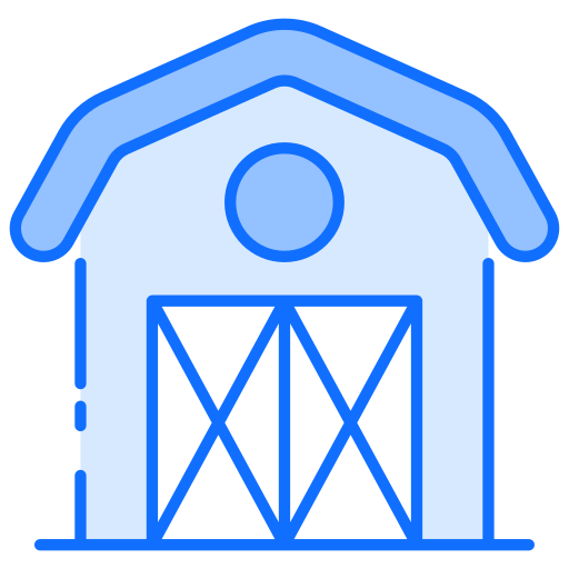 納屋 Generic Blue icon