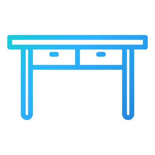 테이블 Generic Gradient icon