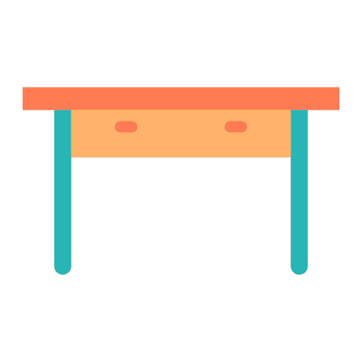테이블 Generic Flat icon