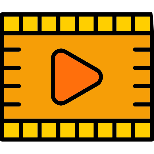 Multimedia player Generic Outline Color icon