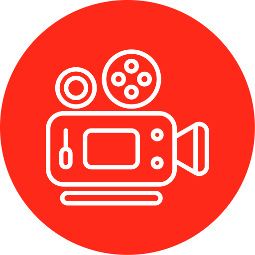 비디오 카메라 Generic Circular icon