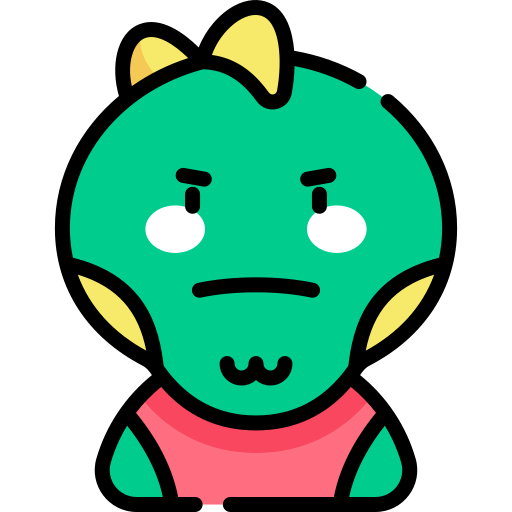 Alien Kawaii Lineal color icon